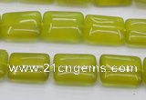 CKA261 15.5 inches 12*16mm rectangle Korean jade gemstone beads