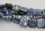 CKC04 16 inches 8*8mm square natural kyanite beads wholesale