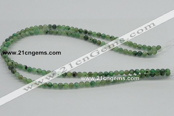 CKC101 16 inches 6mm round natural green kyanite beads wholesale