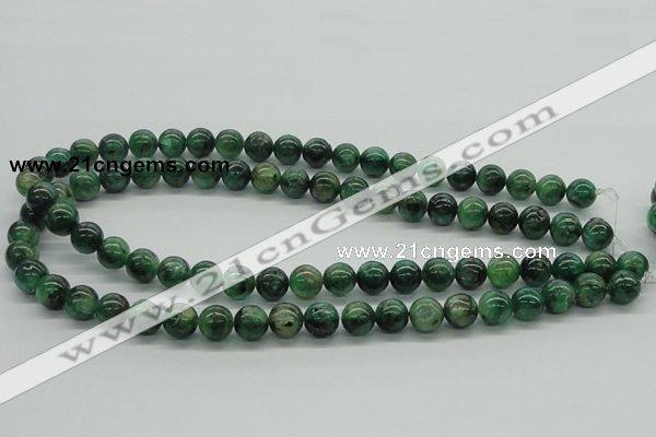 CKC102 16 inches 10mm round natural green kyanite beads