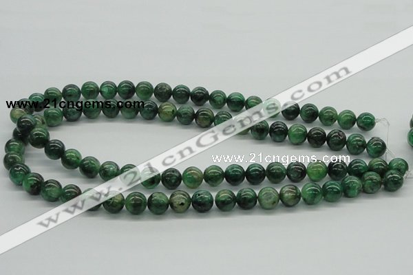 CKC102 16 inches 10mm round natural green kyanite beads