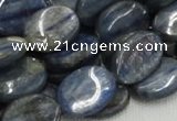 CKC11 16 inches 15*20mm flat oval natural kyanite beads wholesale