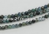 CKC15 16 inches 4mm round natural kyanite beads wholesale