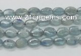 CKC203 15.5 inches 6*8mm oval natural kyanite beads wholesale