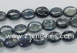 CKC204 15.5 inches 8*10mm oval natural kyanite beads wholesale