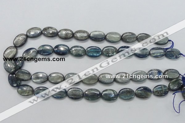 CKC207 15.5 inches 13*18mm oval natural kyanite beads wholesale