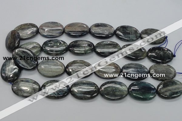 CKC210 15.5 inches 22*30mm oval natural kyanite beads wholesale