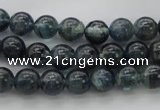 CKC222 15.5 inches 8mm round natural kyanite beads wholesale