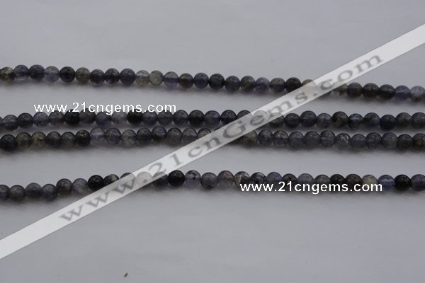 CKC225 15.5 inches 4mm round natural kyanite beads wholesale