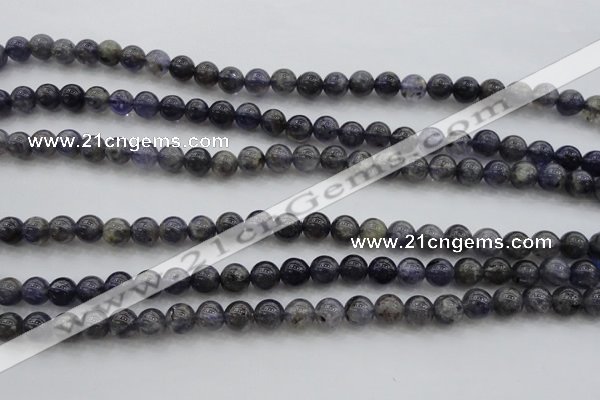 CKC226 15.5 inches 6mm round natural kyanite beads wholesale