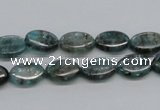 CKC23 16 inches 8*12mm oval natural kyanite beads wholesale