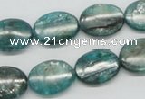 CKC24 16 inches 12*16mm oval natural kyanite beads wholesale