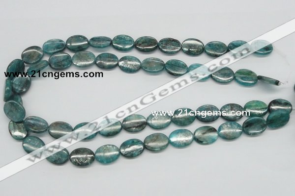 CKC24 16 inches 12*16mm oval natural kyanite beads wholesale