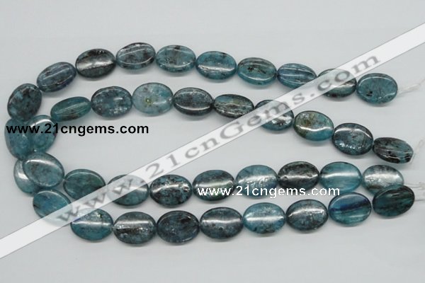 CKC25 16 inches 15*20mm oval natural kyanite beads wholesale