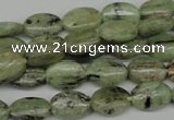 CKC270 15.5 inches 8*12mm oval natural green kyanite beads