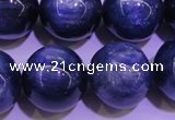 CKC428 15.5 inches 14mm round AAA grade natural blue kyanite beads