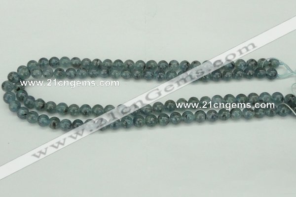 CKC452 15.5 inches 8mm round natural kyanite beads wholesale