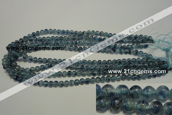 CKC471 15.5 inches 6mm round natural kyanite beads wholesale