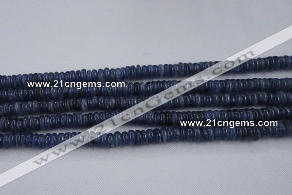 CKC501 15.5 inches 3*6mm rondelle natural Brazilian kyanite beads