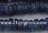 CKC504 15.5 inches 4*12mm rondelle natural Brazilian kyanite beads