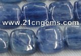 CKC524 15.5 inches 14mm square natural Brazilian kyanite beads