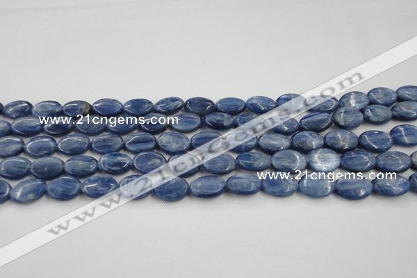 CKC530 15.5 inches 5*7mm oval natural Brazilian kyanite beads