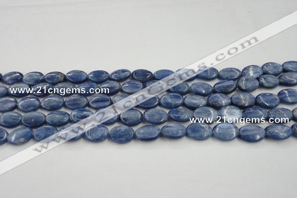CKC531 15.5 inches 6*8mm oval natural Brazilian kyanite beads