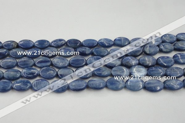 CKC533 15.5 inches 8*15mm oval natural Brazilian kyanite beads