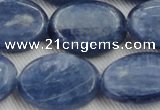 CKC538 15.5 inches 18*25mm oval natural Brazilian kyanite beads