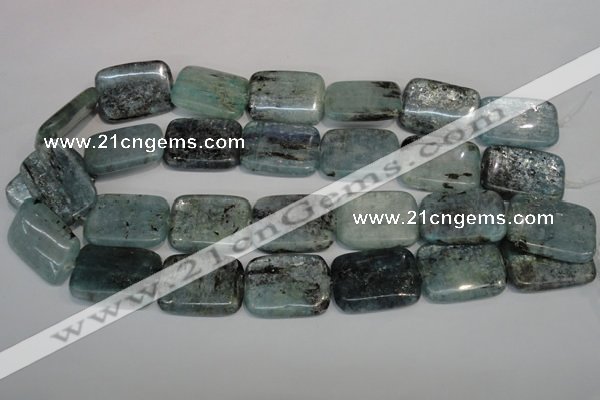 CKC54 15.5 inches 22*30mm rectangle natural kyanite beads wholesale