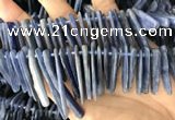 CKC548 Top drilled 10*16mm - 12*50mm sticks kyanite beads