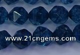 CKC713 15.5 inches 10mm faceted nuggets imitation kyanite beads