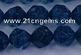 CKC714 15.5 inches 12mm faceted nuggets imitation kyanite beads