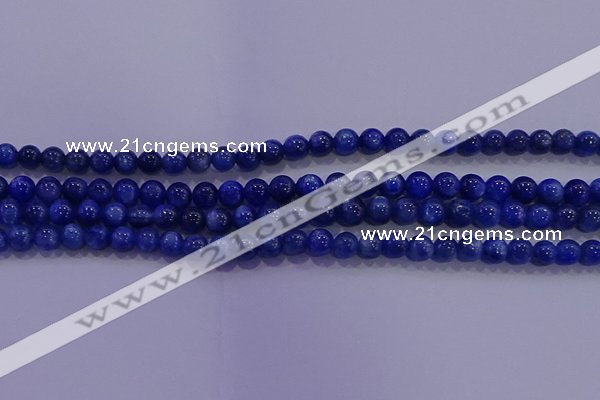 CKC721 15.5 inches 5mm round natural kyanite gemstone beads