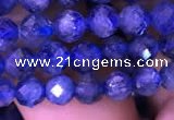 CKC731 15.5 inches 5mm faceted round kyanite gemstone beads