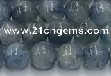 CKC774 15.5 inches 6mm round blue kyanite beads wholesale