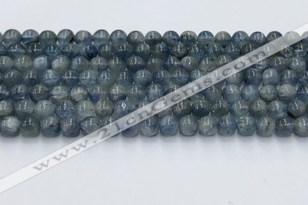 CKC774 15.5 inches 6mm round blue kyanite beads wholesale