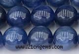 CKC806 15 inches 8mm round blue kyanite beads