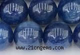 CKC807 15 inches 10mm round blue kyanite beads