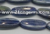 CKC93 15.5 inches 10*25mm oval natural kyanite gemstone beads