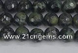 CKJ311 15.5 inches 6mm faceted round kambaba jasper beads