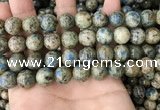 CKJ404 15.5 inches 12mm round k2 jasper beads wholesale