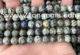 CKJ408 15.5 inches 8mm round k2 jasper beads wholesale