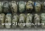 CKJ435 15.5 inches 5*8mm - 5*9mm rondelle natural k2 jasper beads