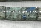 CKJ443 15.5 inches 8*10mm - 10*12mm rectangle natural k2 jasper beads