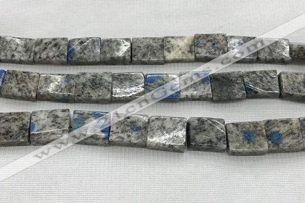 CKJ451 15.5 inches 12*14mm - 14*16mm rectangle natural k2 jasper beads