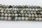 CKJ454 15.5 inches 8mm round natural k2 jasper beads wholesale