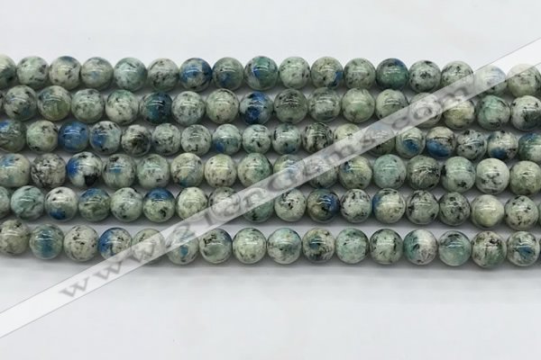 CKJ470 15.5 inches 6mm round natural k2 jasper beads wholesale