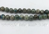 CKJ477 15.5 inches 12mm round natural k2 jasper beads wholesale