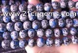 CKJ704 15.5 inches 12mm round imitation k2 jasper beads wholesale